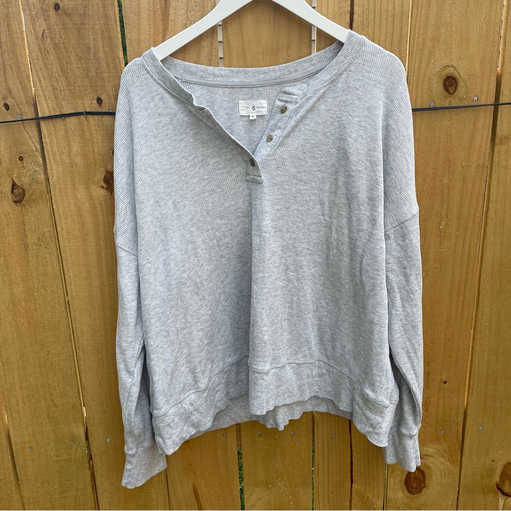 Lou and Grey Henley